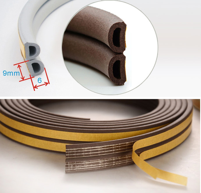 self adhesive rubber seal strip