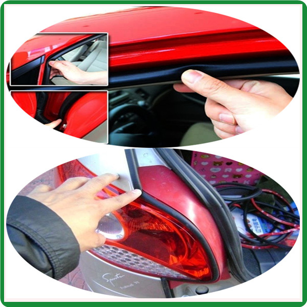 EPDM sponge rubber universal 3M adhesive automotive car door rubber seal, auto seal rubber